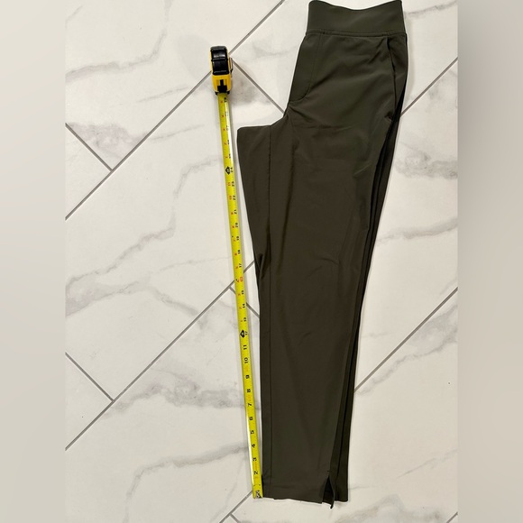 Athleta BROOKLYN MID RISE ANKLE PANT, Olive Green, size 0 - Picture 7 of 7